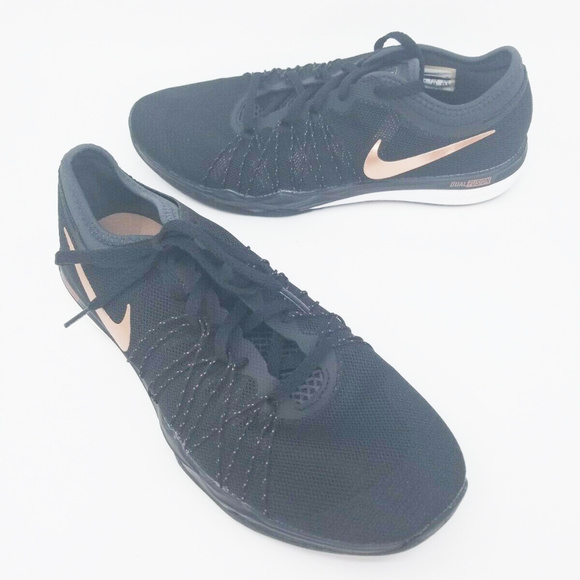 Nike Shoes - Nike Training Womens Dual Fusion Hit Black Bronze